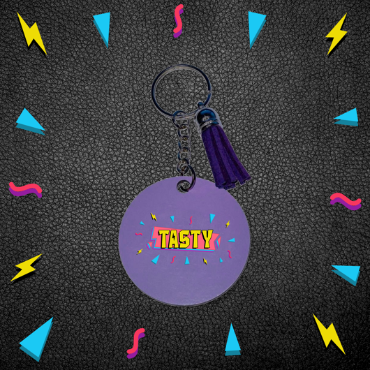 Tasty Tassel Keyring